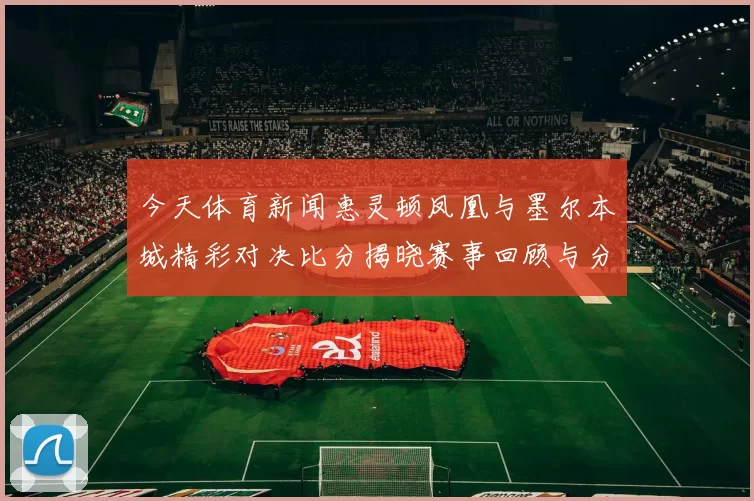 今天体育新闻惠灵顿凤凰与墨尔本城精彩对决比分揭晓赛事回顾与分析